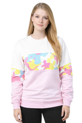 Bahob® Women's Crew Sweatshirt Long Sleeve Tops for Ladies Sweatshirts for Women UK Pullover Jumper Crewneck Sweater S-XXL