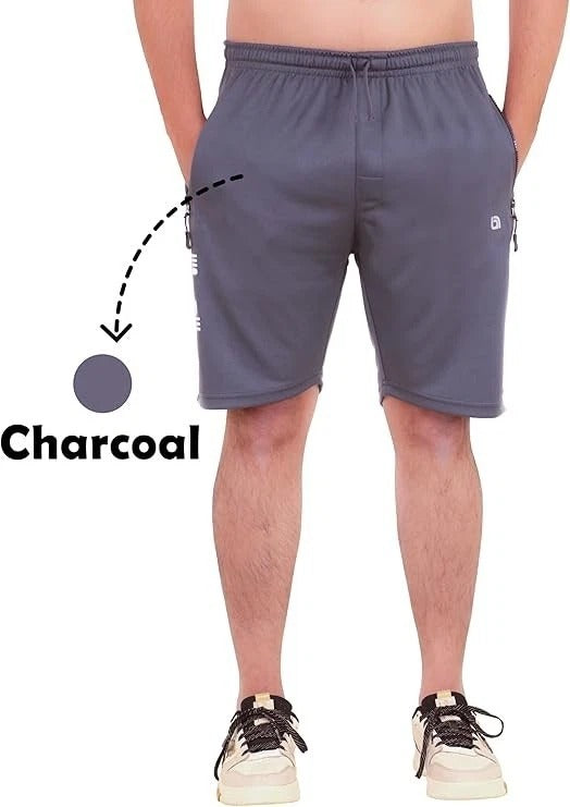 Mens Gym Running Shorts Men's Plain Summer Shorts Polyester Beach Style Shorts