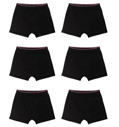 Bahob® Pack Of 6 Men's Boxers with Elastic Waist Shorts Underpants Trunks For Men's Soft Comfortable Men's Underwear S-3XL