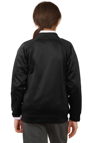 Bahob® 2 Pack Girls School Cardigan Fleece Sweatshirt Uniform School wear Shirts Crew Long Sleeve Top Pullover Jumper Round/V- Neck Age 5-14