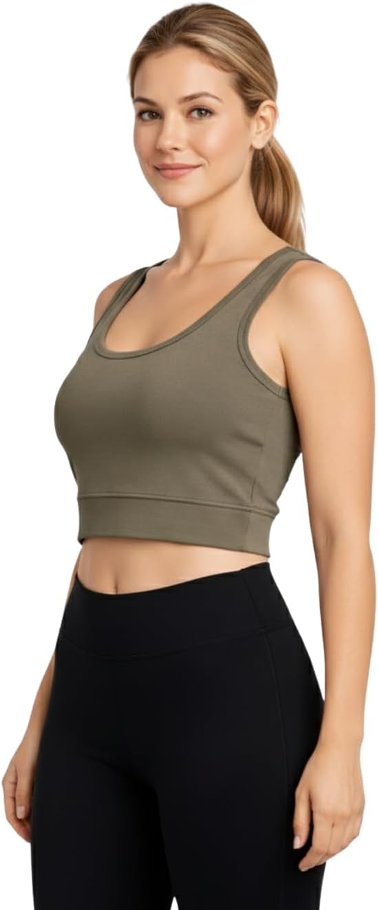 2 Pack Sports Bra for Women Super Comfort Bra Lightweight Stretchable Ladies Sports Bra for Workout Fitness Running Gym S-XXL