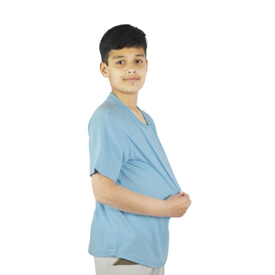 Bahob® 3 Pack Kids T Shirts Crew Neck T-Shirt Short Sleeve Casual Tees for Boys Girls Summer Top Soft Cotton 3-14 Years