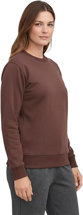 Bahob® Women's Crew Sweatshirt Long Sleeve Tops for Ladies Sweatshirts for Women UK Pullover Jumper Crewneck Sweater S-XXL