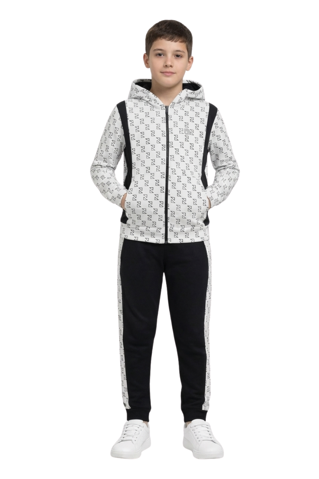 Bahob® 1 & 3 Pack Boys Tracksuit 2pcs Fleece Unisex Activewear Tracksuit Set Hoodie and Joggers Set Zip Up Hoodie & Bottom Jogging Suit 5-14 Years
