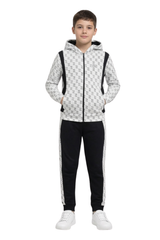 Bahob® 1 & 3 Pack Boys Tracksuit 2pcs Fleece Unisex Activewear Tracksuit Set Hoodie and Joggers Set Zip Up Hoodie & Bottom Jogging Suit 5-14 Years