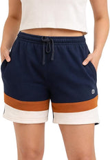 Bahob® 1 & 3 Pack Women's Fleece Short Summer Shorts with Elasticated Waistband 3 Pockets Knee Length Sweat Shorts Jogging Sport Workout Hiking Gym Athletic Running Shorts S-3XL