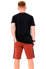 Bahob® Men's Short Pyjama Sets Soft Cotton Men's Short PJs, Sleepwear Nightwear Set for Men