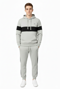 Bahob® Men's Tracksuit Set Full Sleeve Fleece Hoodie Top Jogging Bottoms Joggers