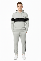 Bahob® Men's Tracksuit Set Full Sleeve Fleece Hoodie Top Jogging Bottoms Joggers