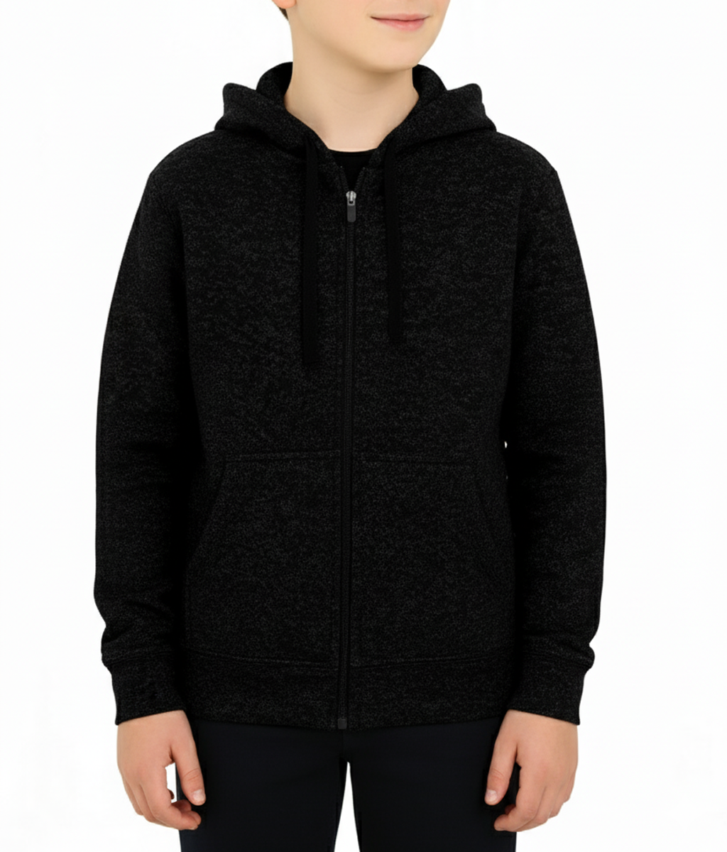 Bahob® Hoodies For Boys Kids Fleece Zip-Up Hoodie Sweatshirt Kids Hoodies Jacket Sweatshirt for Boys Long Sleeve Top Unisex Age 5-14 Years