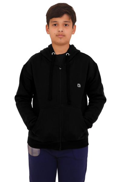 Bahob® Hoodies For Boys Kids Fleece Zip-Up Hoodie Sweatshirt Kids Hoodies Jacket Sweatshirt for Boys Long Sleeve Top Unisex Age 5-14 Years