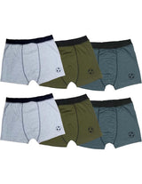 Bahob® 6 Pack Boys Boxer Shorts Soft Cotton Underpants Boys Cotton Underwear 5-14 Years