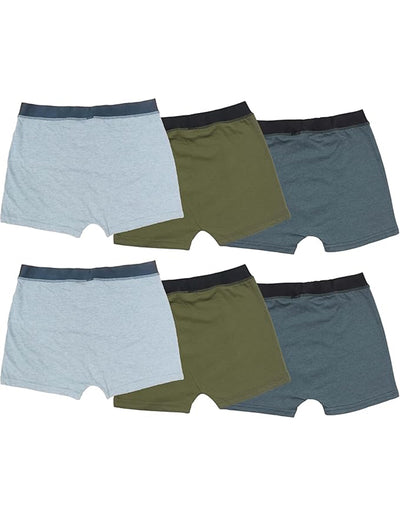 Bahob® 6 Pack Boys Boxer Shorts Soft Cotton Underpants Boys Cotton Underwear 5-14 Years