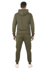 Bahob® Men's Tracksuit Set Full Sleeve Fleece Hoodie Top Jogging Bottoms Joggers