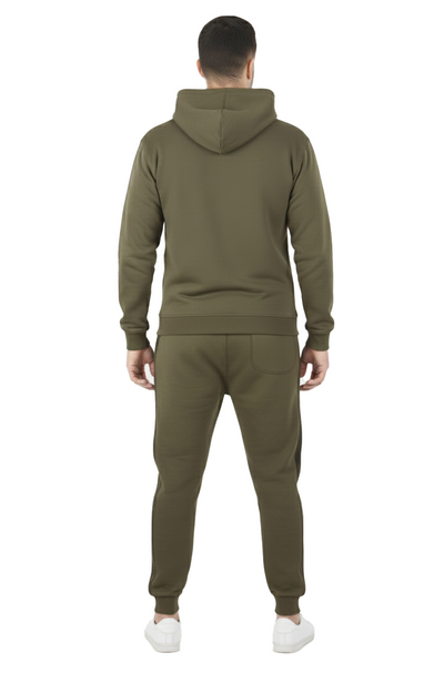 Bahob® Men's Tracksuit Set Full Sleeve Fleece Hoodie Top Jogging Bottoms Joggers