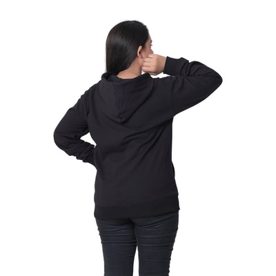 Bahob® Womens Ladies Plain Zip Up Hoodie Long Sleeve Sweatshirt Full Zip Top Soft Jumper Jacket Hoodies Top S-3XL