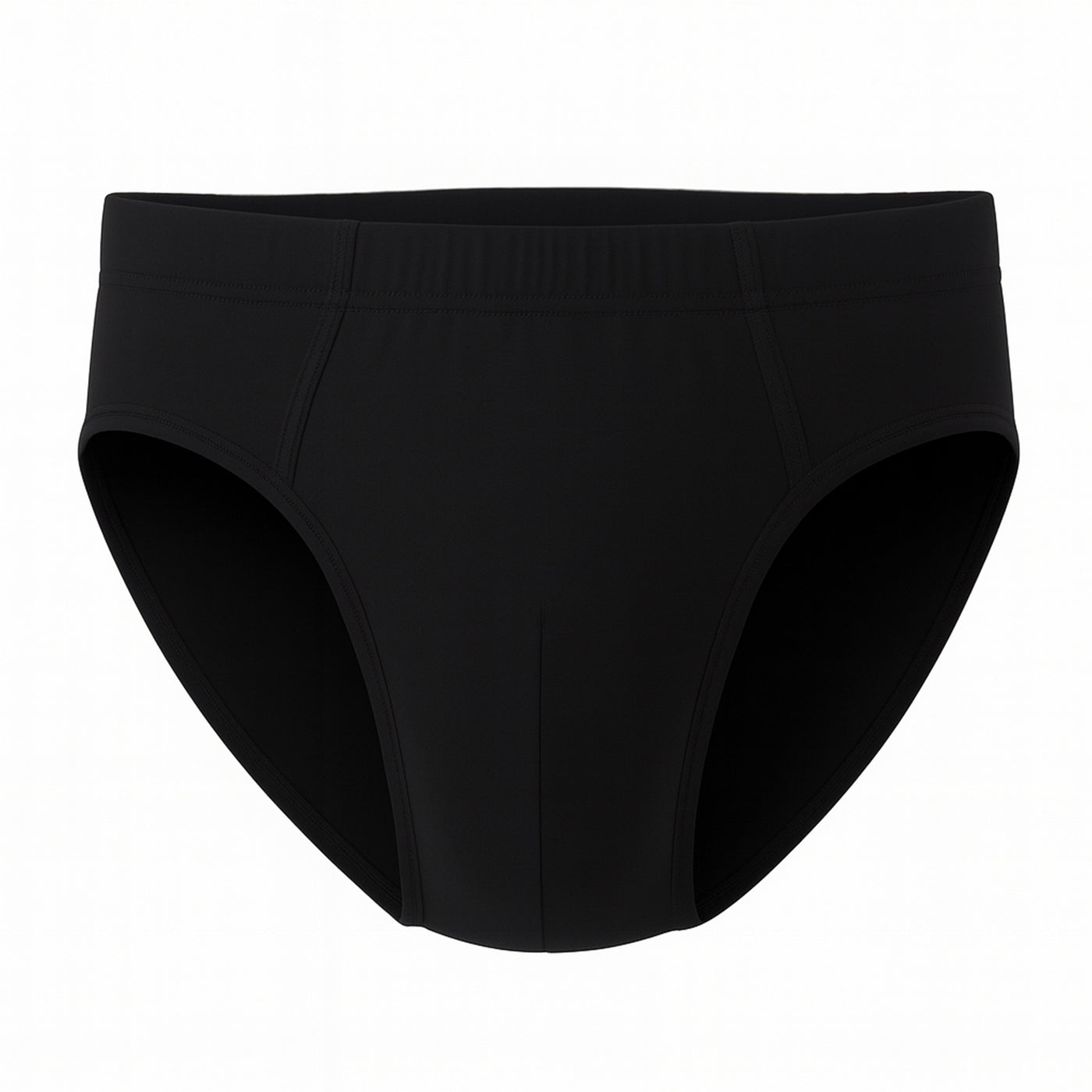 Bahob® 6 Pack Men's Underwear Briefs Ribbed Slips, Ultra Soft Sports Cotton Blend Slips Briefs