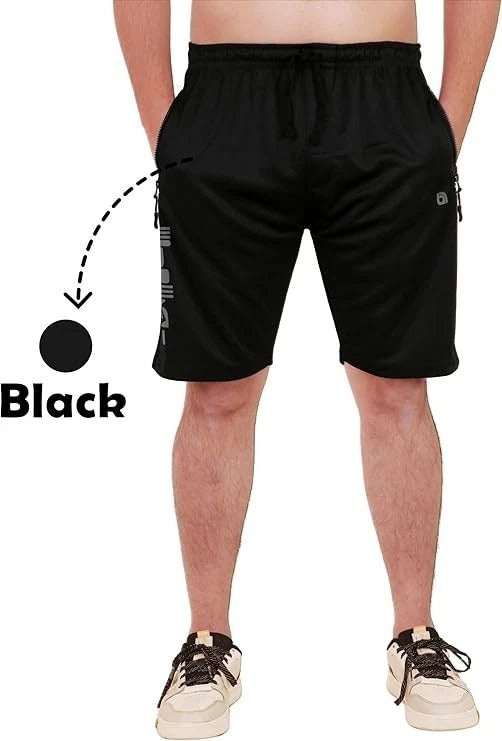 Mens Gym Running Shorts Men's Plain Summer Shorts Polyester Beach Style Shorts