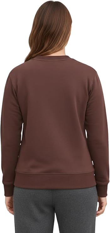 Bahob® Women's Crew Sweatshirt Long Sleeve Tops for Ladies Sweatshirts for Women UK Pullover Jumper Crewneck Sweater S-XXL
