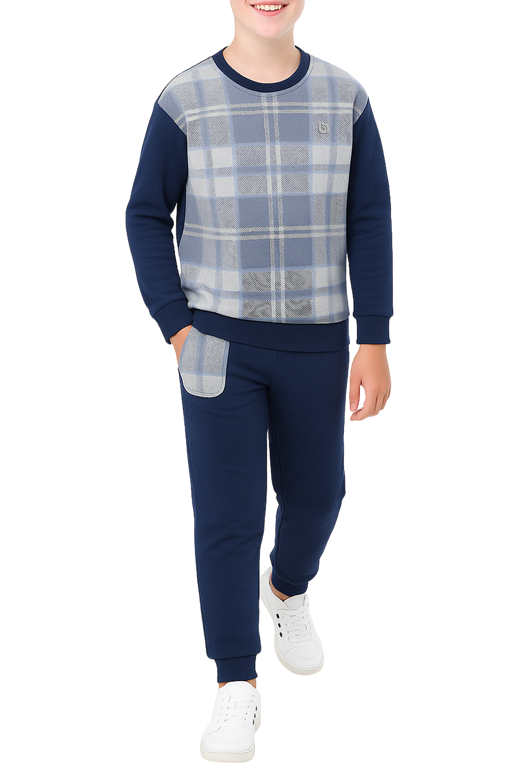 Bahob® 1 & 2 Pack Boys Girls Tracksuit, Unisex Jumper Sweatshirt and Jogger Bottoms Tracksuit Set for Kids 3-14 Years