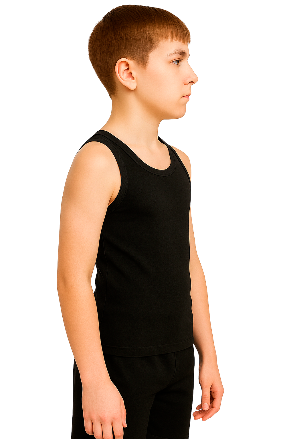 Bahob® 6 Pack Boy's Underwear Vests Soft Cotton Tank Tops Kids Sleeveless Vests Undershirts 100% Cotton