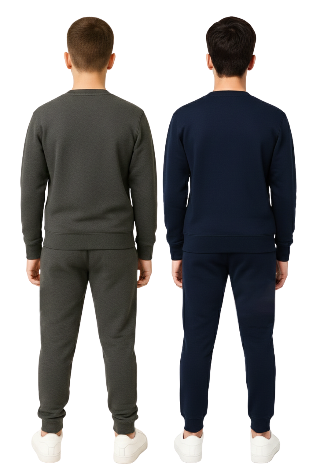 Bahob® 1 & 2 Pack Boys Girls Tracksuit, Jumper Sweatshirt and Jogger Bottoms Tracksuit Set for Kids 3-14 Years