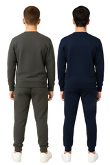 Bahob® 1 & 2 Pack Boys Girls Tracksuit, Jumper Sweatshirt and Jogger Bottoms Tracksuit Set for Kids 3-14 Years