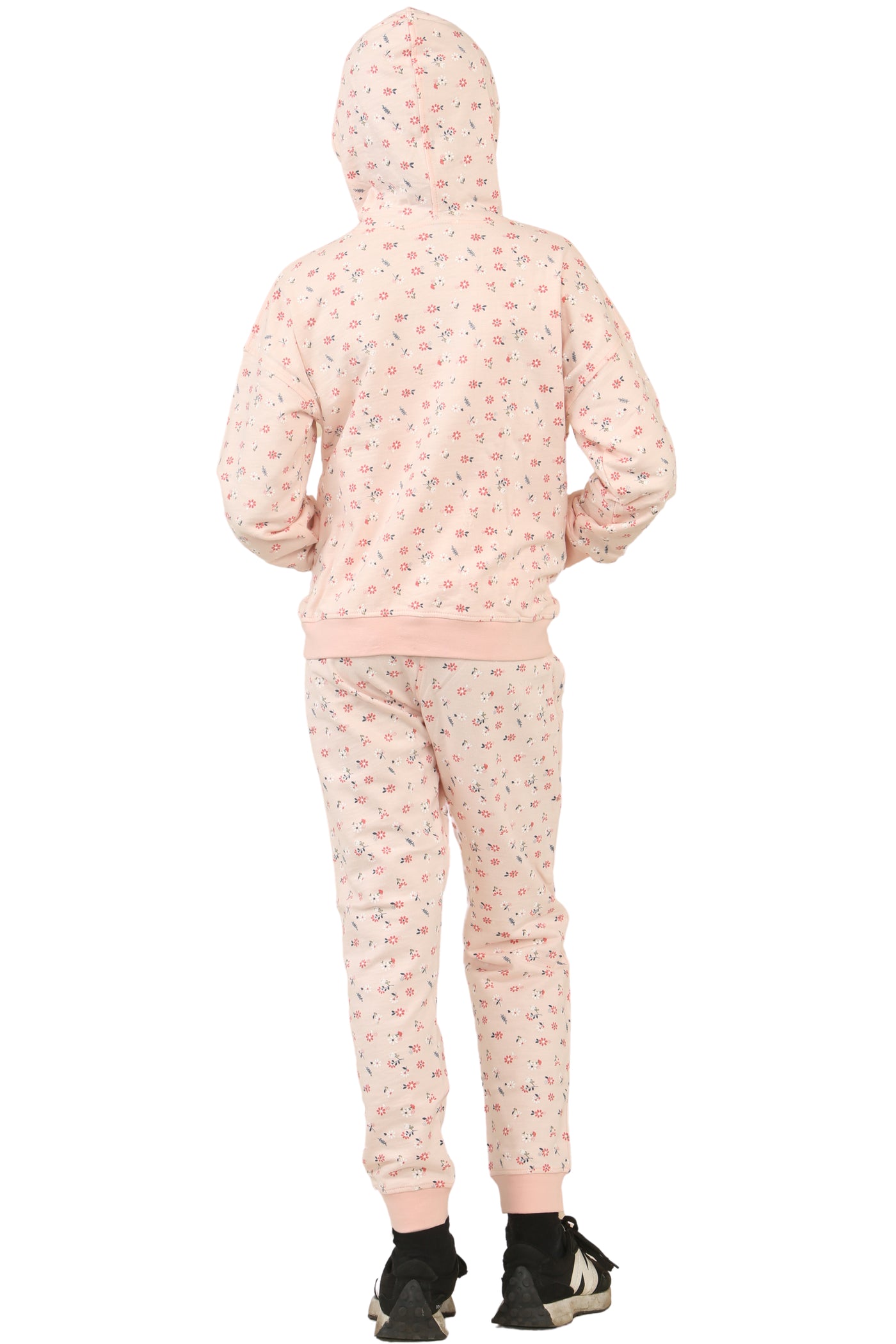 Bahob® 1 & 2 Pack Girls Tracksuits Set Printed Hoodie and Tracksuit Jogging Bottoms, Kids Track Suits Activewear Sets for Girls 5-14 Years