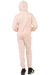 Bahob® 1 & 2 Pack Girls Tracksuits Set Printed Hoodie and Tracksuit Jogging Bottoms, Kids Track Suits Activewear Sets for Girls 5-14 Years