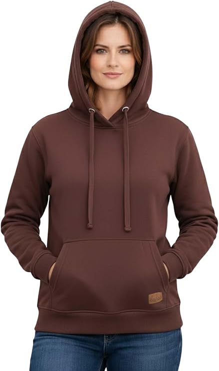 Bahob® Women's Ladies Pullover Hoodie Top Long Sleeve Sweatshirt Top Soft Jumper Jacket Hoodies S-XXL