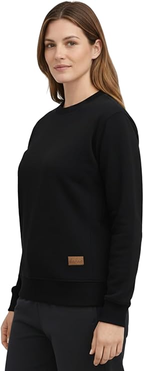 Bahob® Women's Crew Sweatshirt Long Sleeve Tops for Ladies Sweatshirts for Women UK Pullover Jumper Crewneck Sweater S-XXL