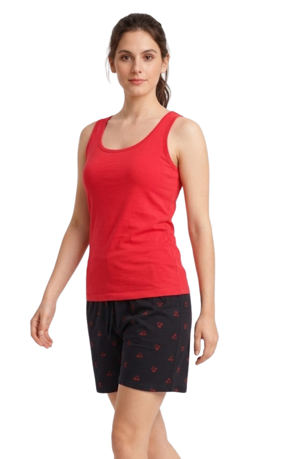 Women's Pyjamas Sets Sleeveless Tank Top with Shorts Ladies Pyjamas Sets Vest and Shorts Lounge Set with Pockets Pyjamas for Women S-XXL