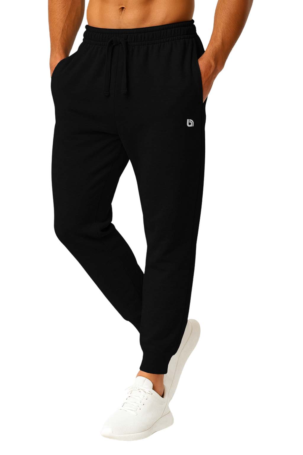 Men's Fleece Sweatpant with Pockets Men's Joggers Tracksuit Bottom for Men S-3XL