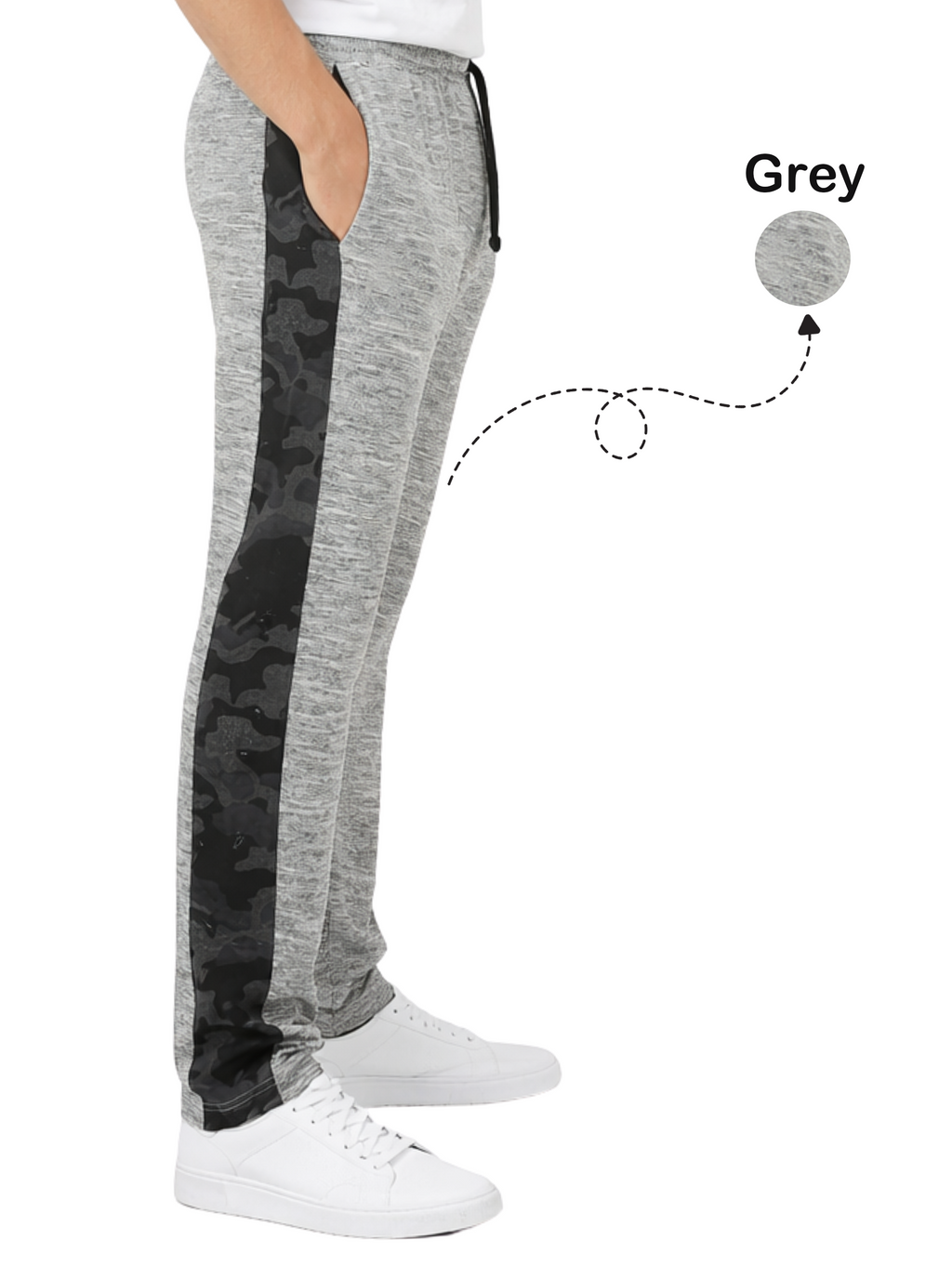 Bahob® Men's Pajama Bottoms Lounge Pants with Pockets Pajamas Trousers Sleepwear Loungewear S-3XL