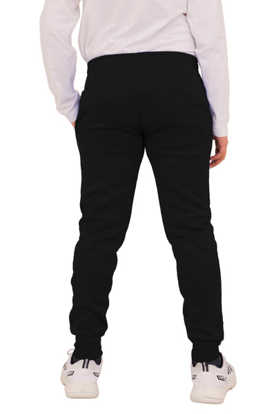 Bahob® 2 Pack School Uniform Boys Girls Childrens Sports Activewear PE Fleece Jogging Tracksuit Bottoms