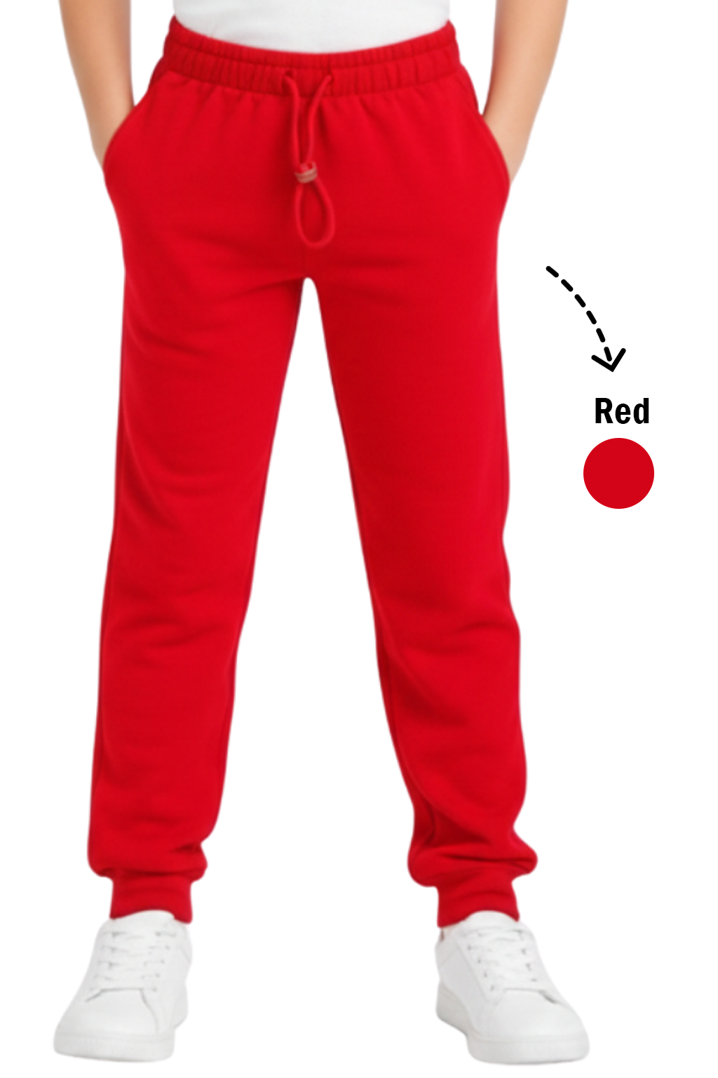Bahob® 2 Pack School Uniform Boys Girls Childrens Sports Activewear PE Fleece Jogging Tracksuit Bottoms