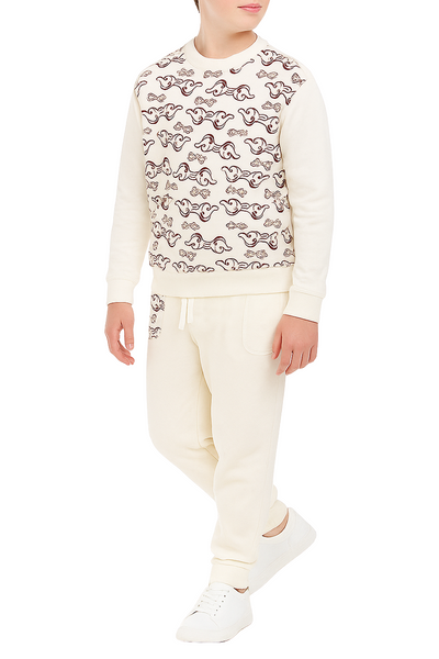 Bahob® 1 & 2 Pack Boys Girls Tracksuit, Unisex Jumper Sweatshirt and Jogger Bottoms Tracksuit Set for Kids 3-14 Years