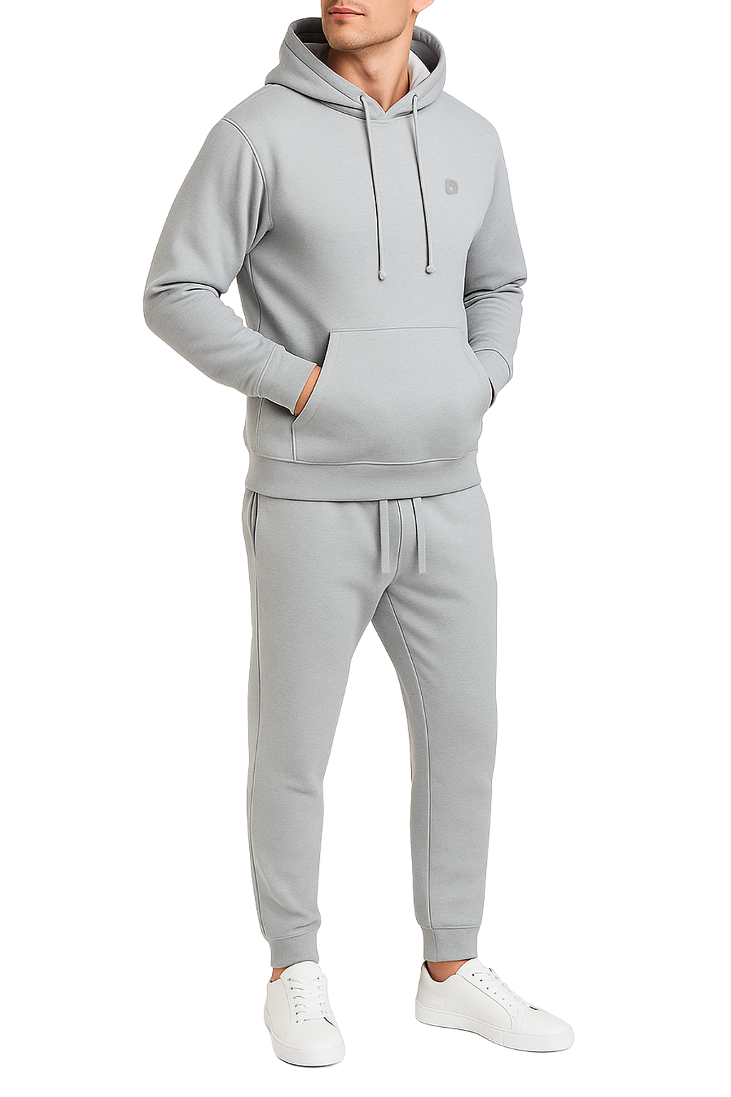 Bahob® Men's Tracksuit Set Full Sleeve Fleece Hoodie Top Jogging Bottoms Joggers