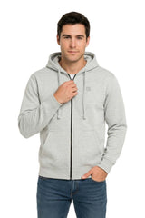 Bahob® Men's Hoodies Zip Up Sweatshirt Jackets Lightweight Long Sleeve Zipped Hoodie Jumper Tops Sweater Hoodies for Men S-3XL