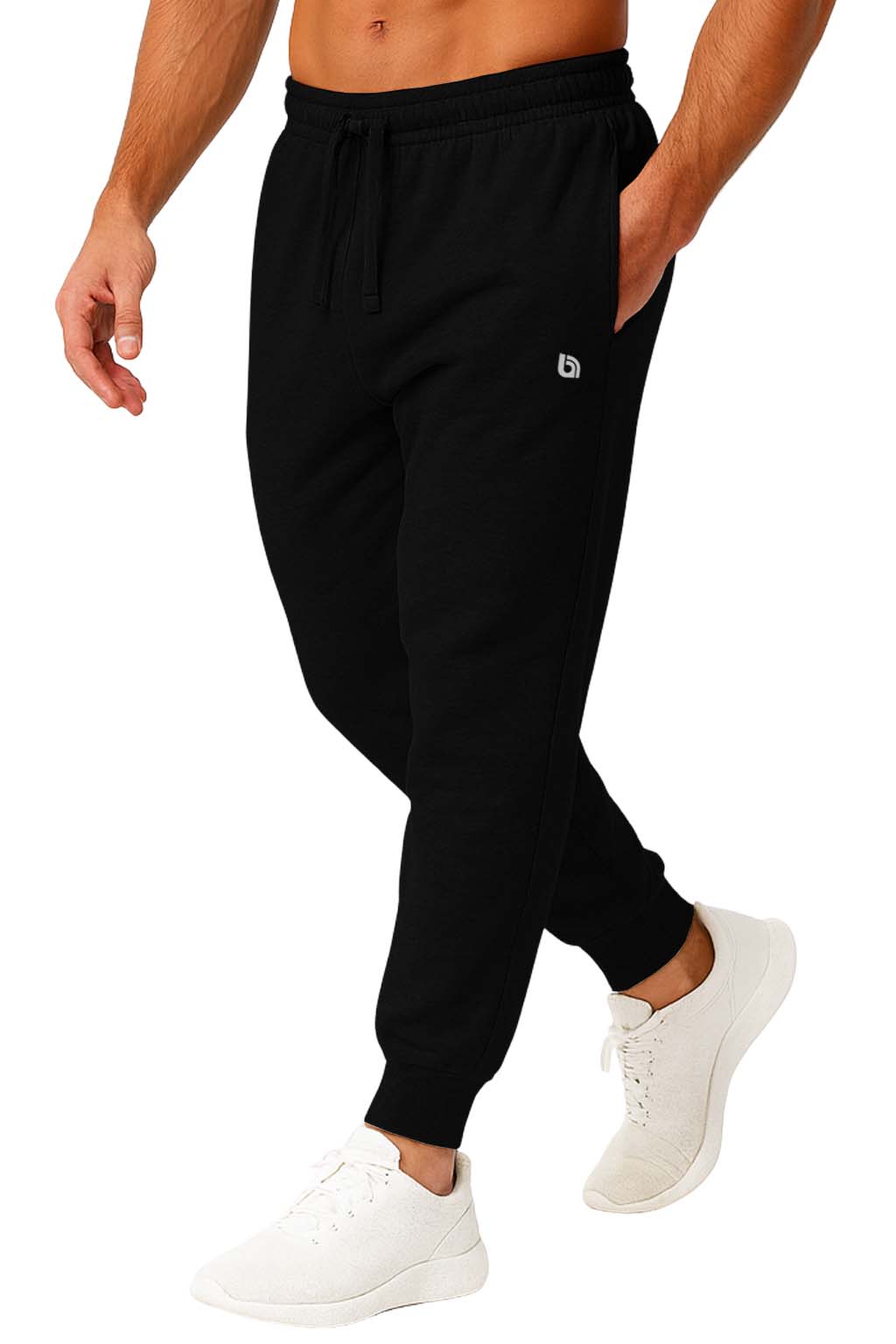 Men's Fleece Sweatpant with Pockets Men's Joggers Tracksuit Bottom for Men S-3XL