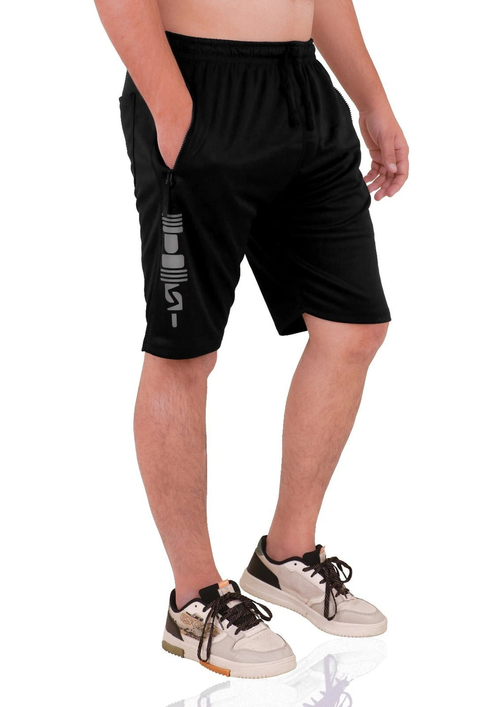 Mens Gym Running Shorts Men's Plain Summer Shorts Polyester Beach Style Shorts