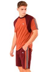 Bahob® Men's Short Pyjama Sets Soft Cotton Men's Short PJs, Sleepwear Nightwear Set for Men