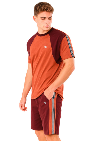 Bahob® Men's Short Pyjama Sets Soft Cotton Men's Short PJs, Sleepwear Nightwear Set for Men