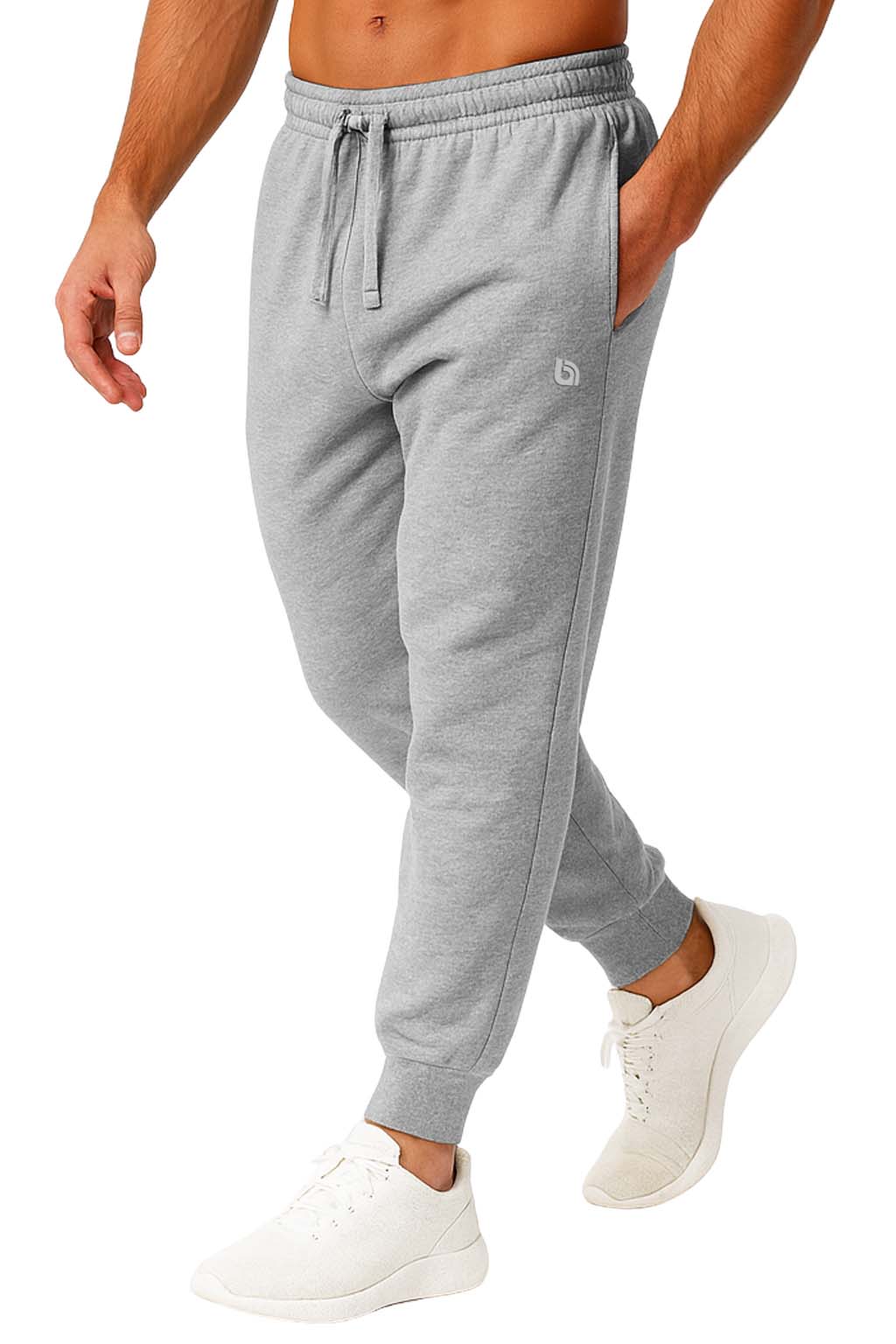 Men's Fleece Sweatpant with Pockets Men's Joggers Tracksuit Bottom for Men S-3XL
