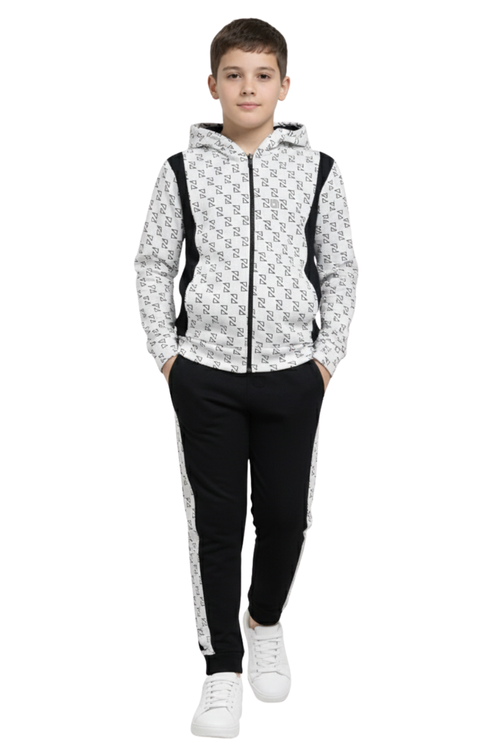 Bahob® 1 & 3 Pack Boys Tracksuit 2pcs Fleece Unisex Activewear Tracksuit Set Hoodie and Joggers Set Zip Up Hoodie & Bottom Jogging Suit 5-14 Years