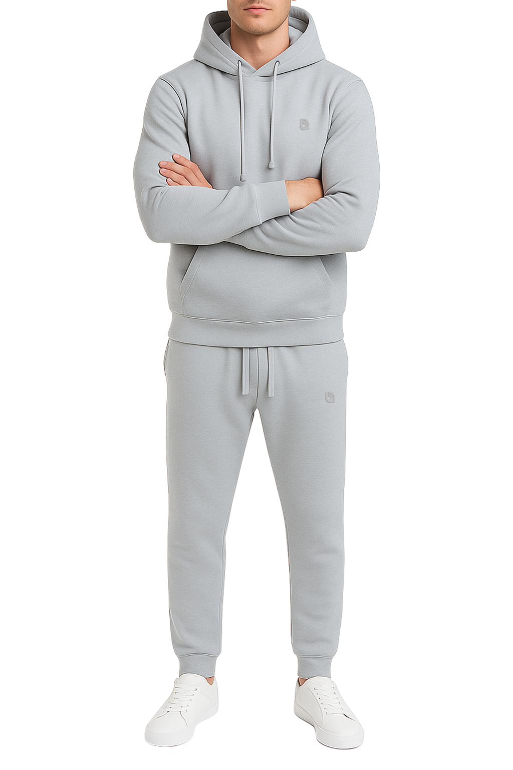 Bahob® Men's Tracksuit Set Full Sleeve Fleece Hoodie Top Jogging Bottoms Joggers