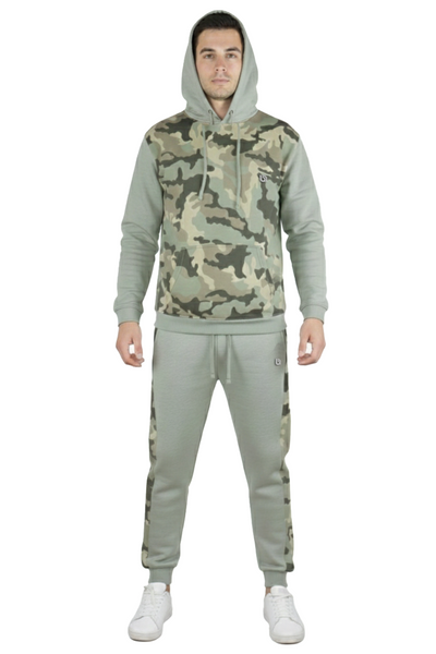 Bahob® Men's Tracksuit Set Full Sleeve Fleece Hoodie Top Jogging Bottoms Joggers