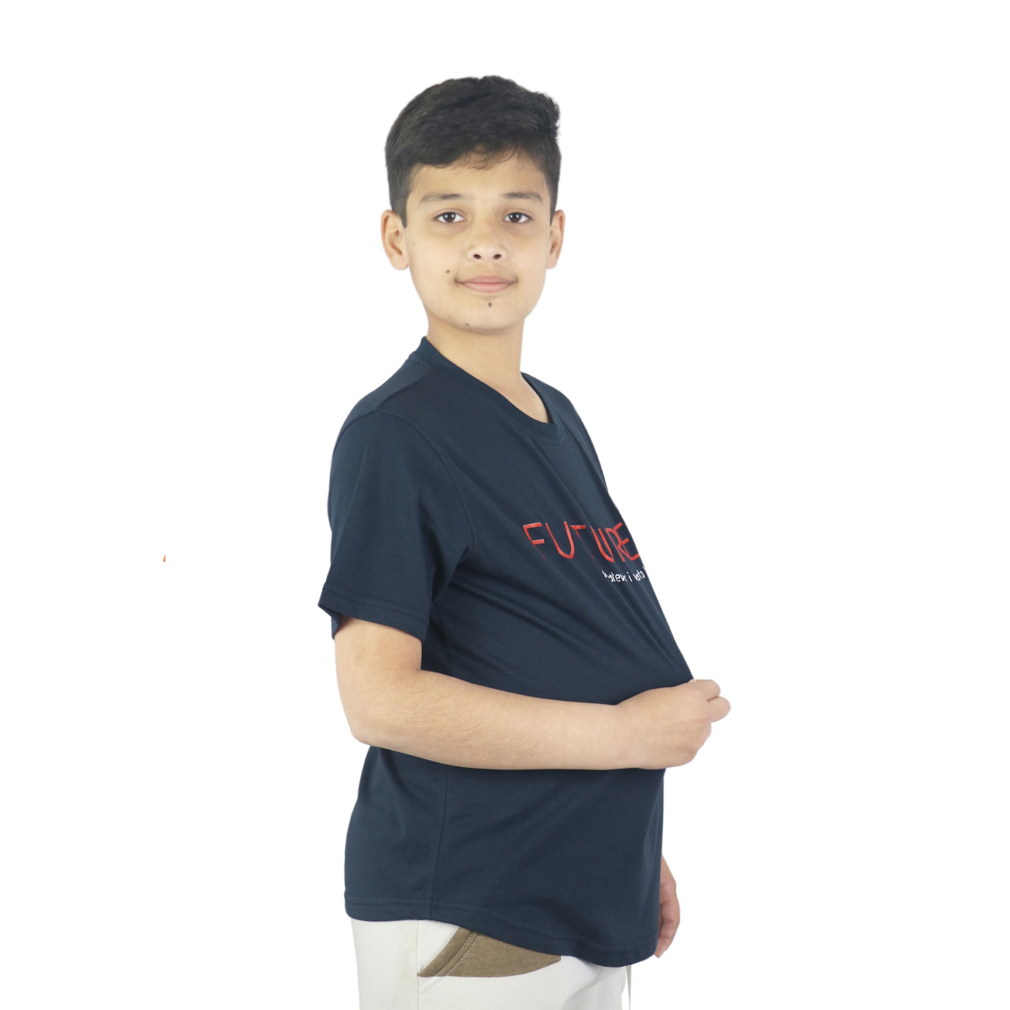 Bahob® 3 Pack Kids T Shirts Crew Neck T-Shirt Short Sleeve Casual Tees for Boys Girls Summer Top Soft Cotton 3-14 Years