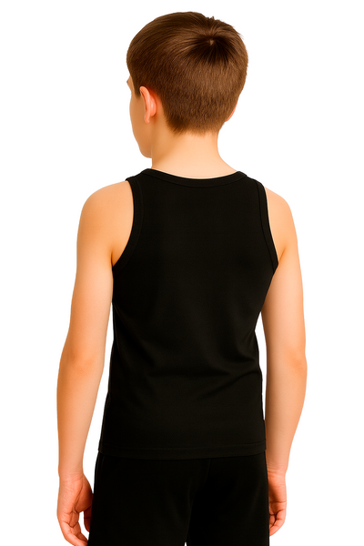Bahob® 6 Pack Boy's Underwear Vests Soft Cotton Tank Tops Kids Sleeveless Vests Undershirts 100% Cotton