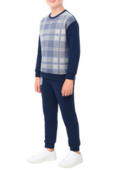 Bahob® 1 & 2 Pack Boys Girls Tracksuit, Unisex Jumper Sweatshirt and Jogger Bottoms Tracksuit Set for Kids 3-14 Years